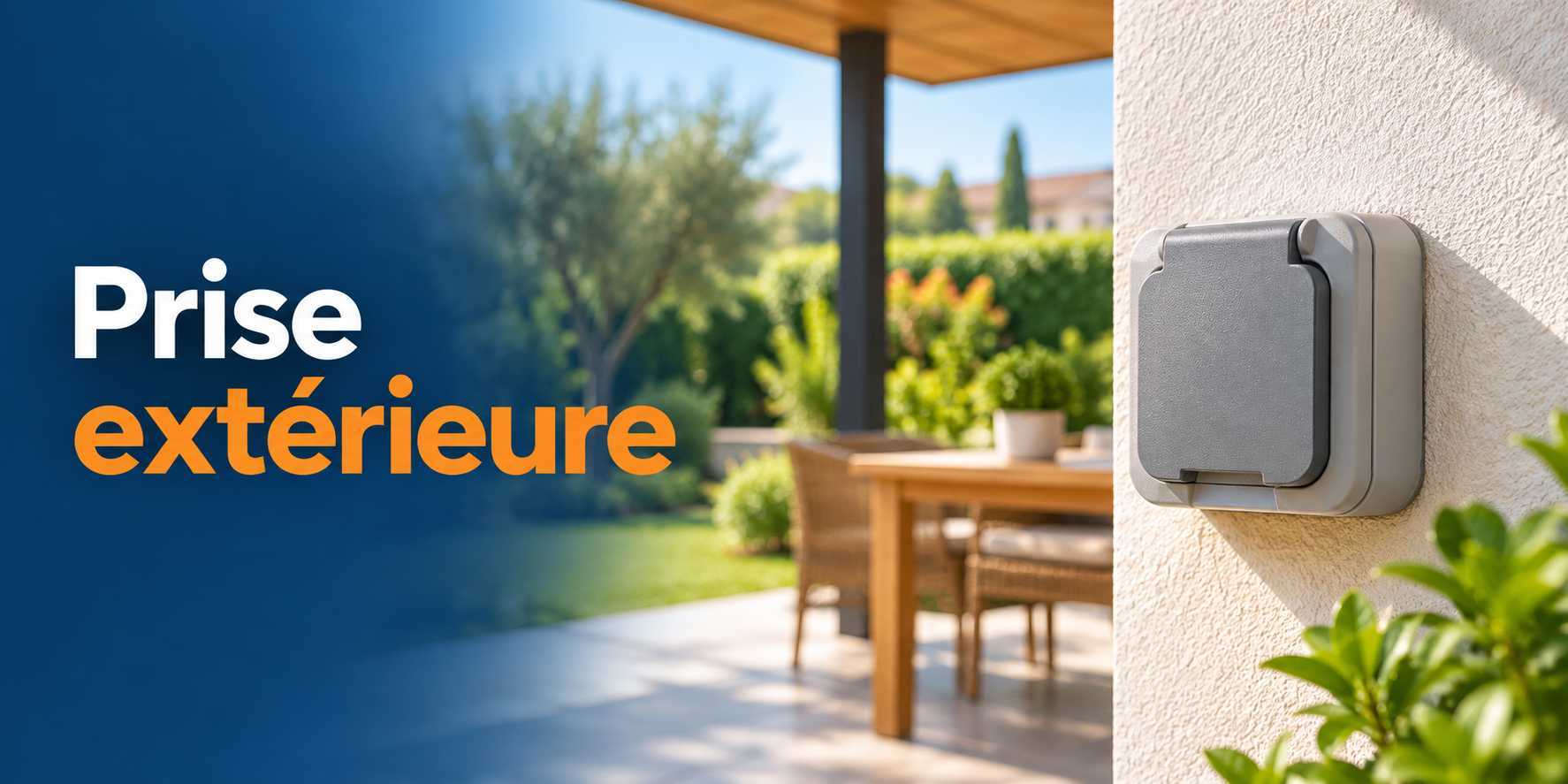 Illustration du sujet : Prise extérieure.