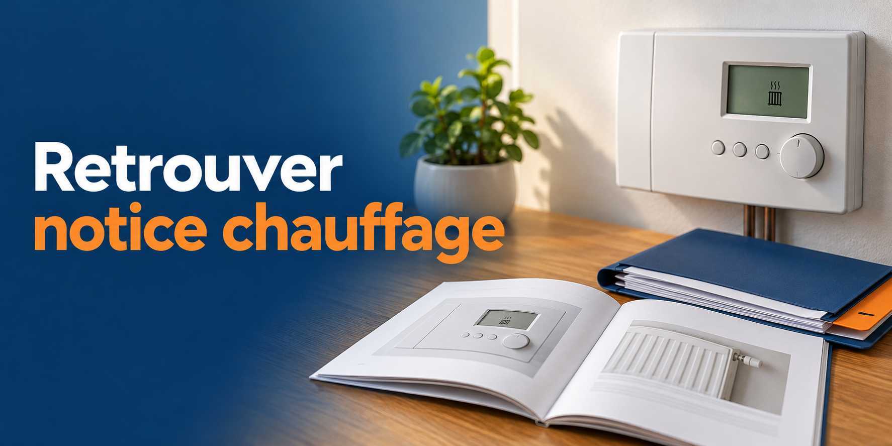 Illustration du sujet : Retrouver notice chauffage.