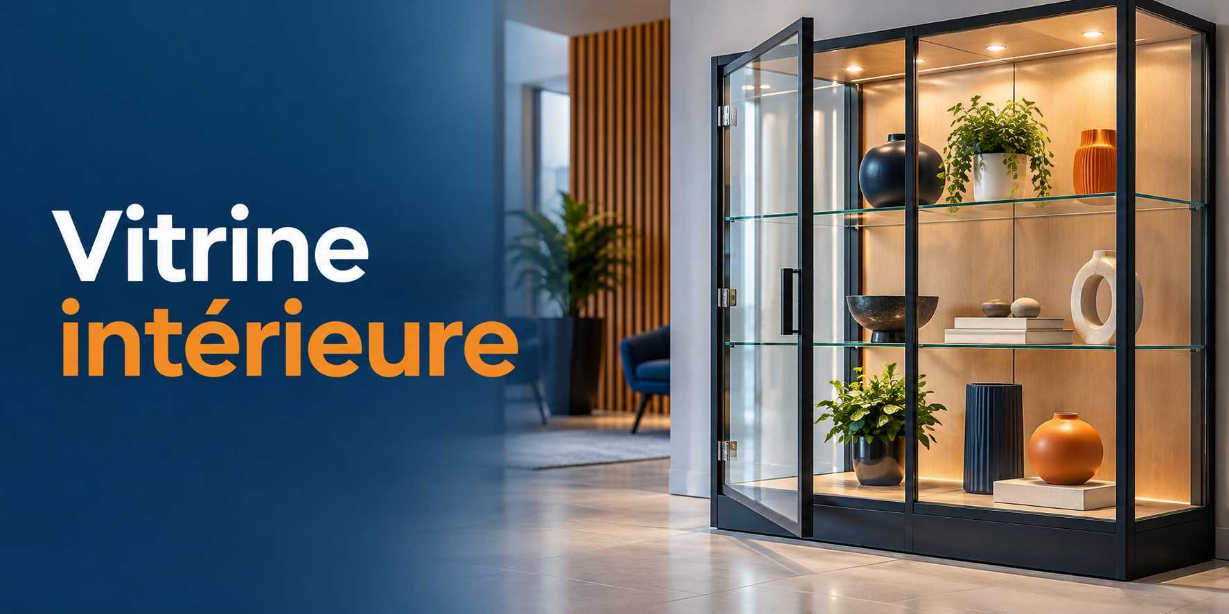 Illustration du sujet : Vitrine intérieure.