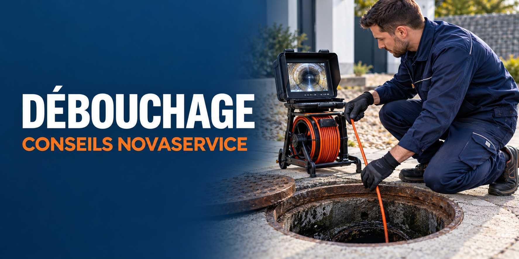 Illustration de la catégorie Débouchage Novaservice.