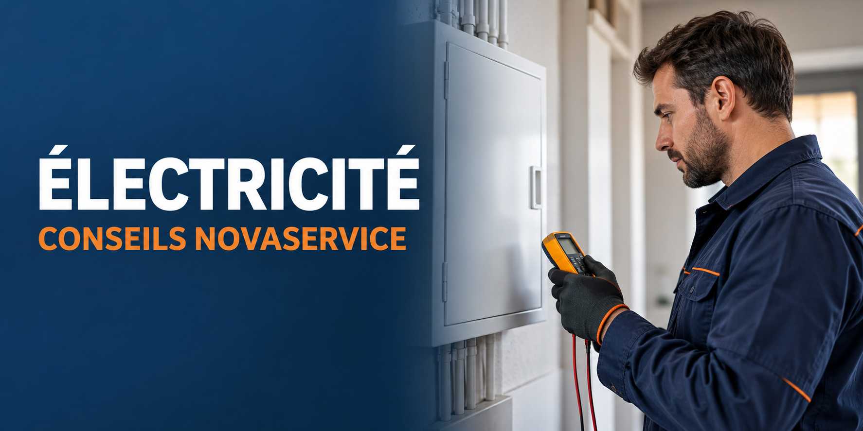 Illustration de la catégorie Électricité Novaservice.