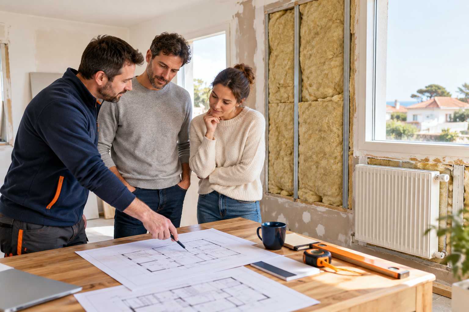 Préparation de l’isolation d’un logement avant choix du chauffage