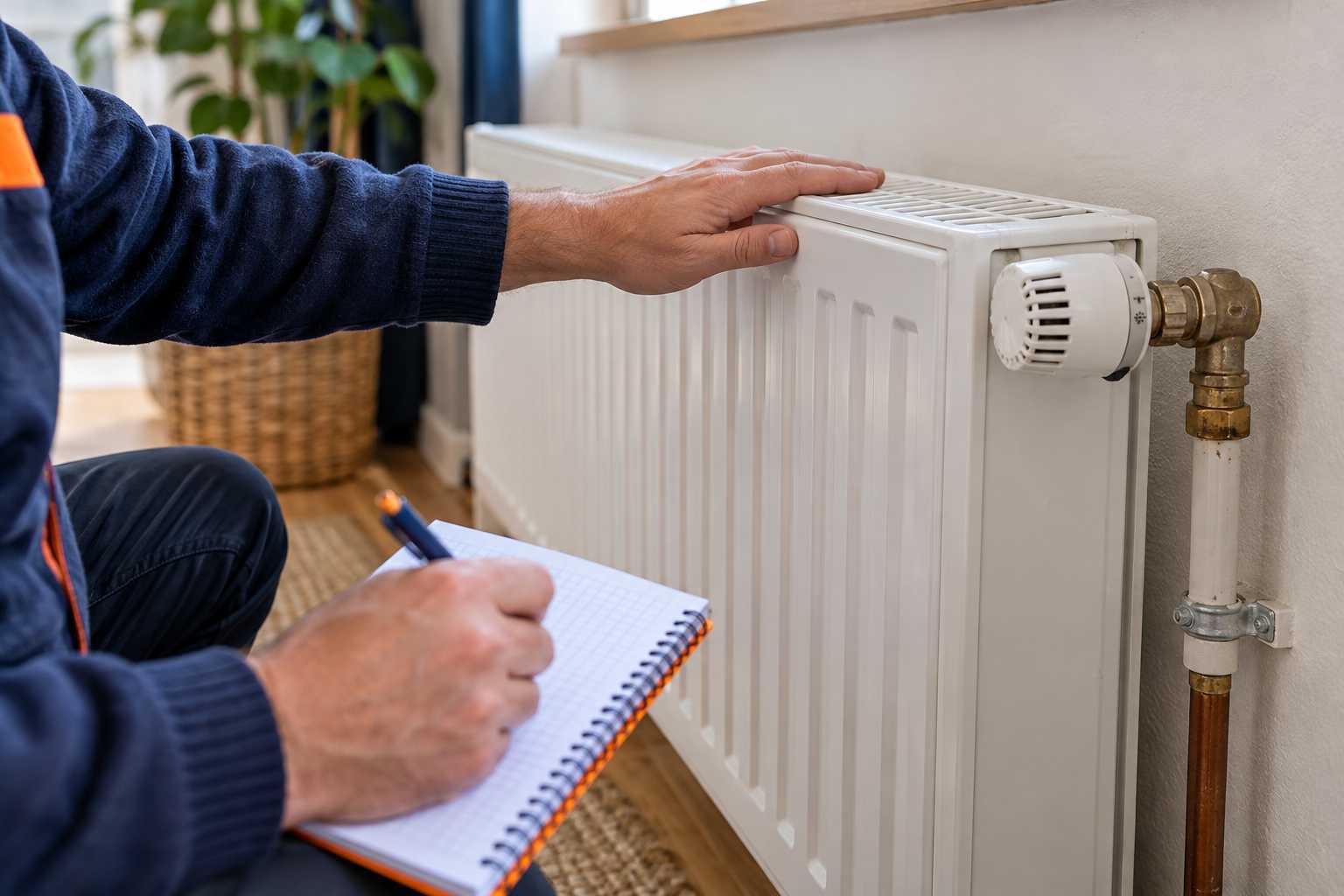 Commande thermostatique d’un radiateur à examiner
